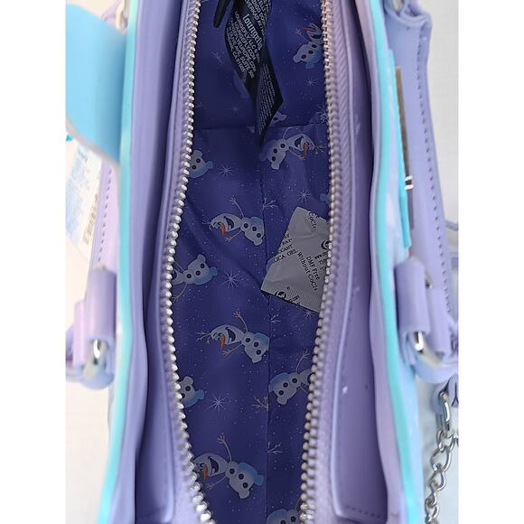 Loungefly Disney Frozen Princess Elsa Castle Crossbody Bag - Picture 5 of 7